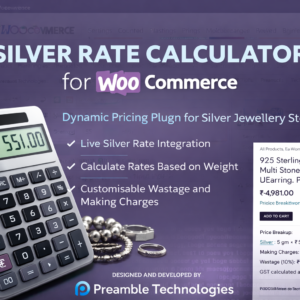 Silver Jewelry Price Calculator