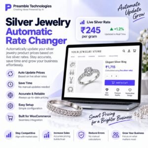 silver jewelry rate changer